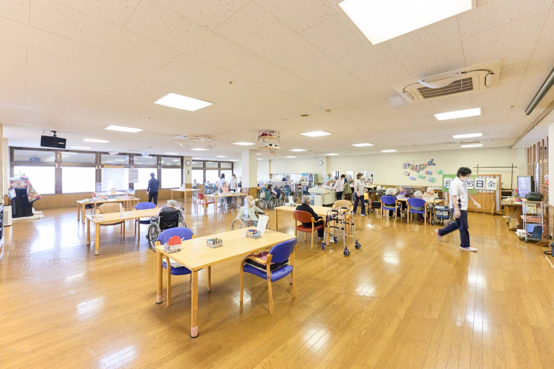 入所サービスの様子